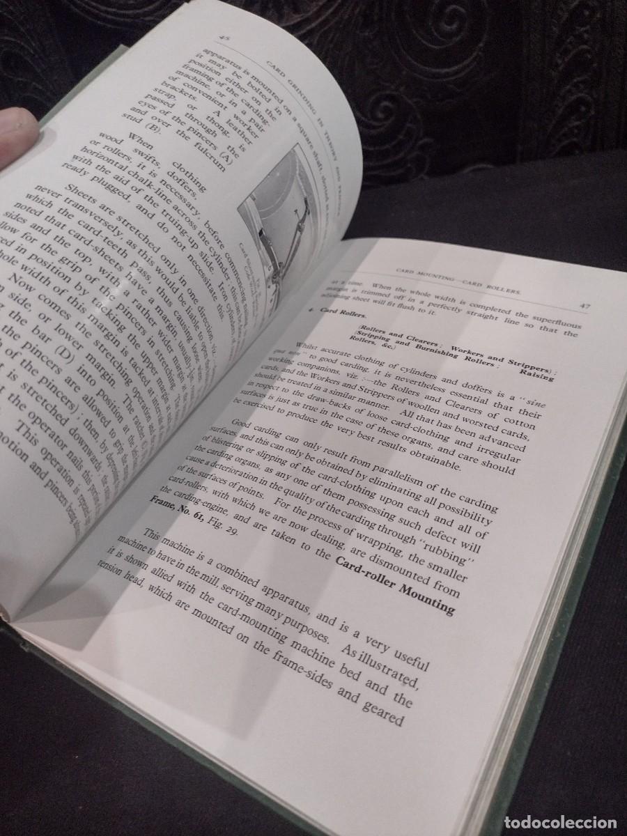 Libros antiguos: Card Grinding in Theory and Practice &rdquo;Dronsfield&rdquo; - Foto 7