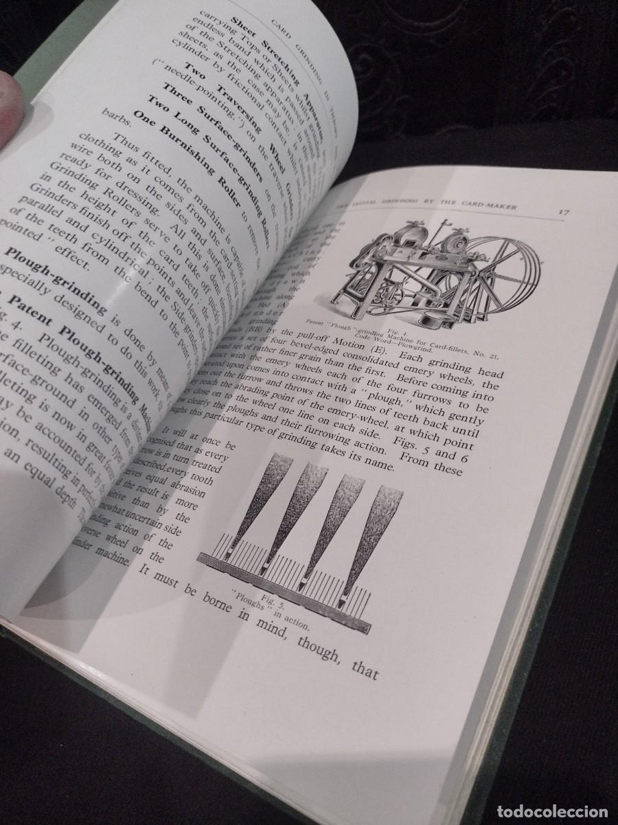 Libros antiguos: Card Grinding in Theory and Practice &rdquo;Dronsfield&rdquo; - Foto 8