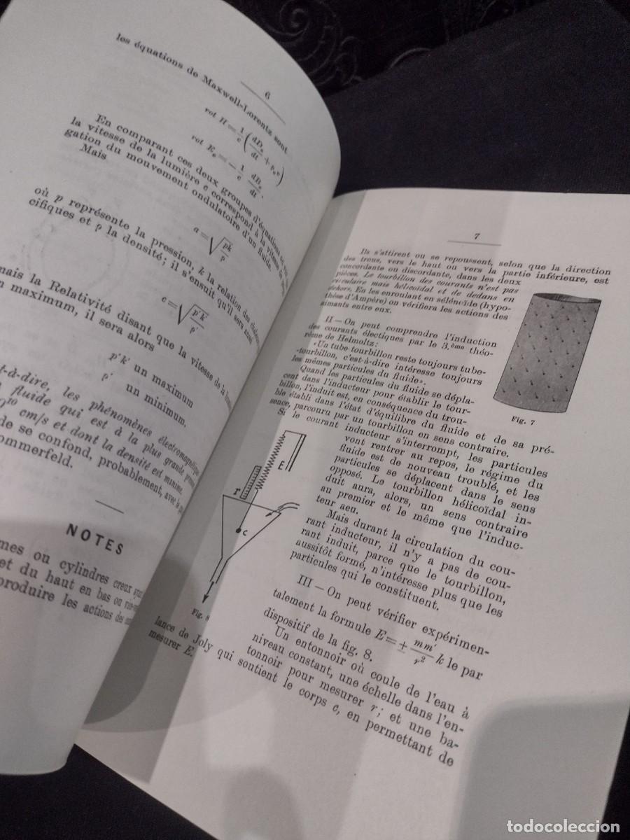 Libros antiguos: Essai D&acute;interpr&eacute;tation des ph&eacute;nom&egrave;nes &eacute;lectromagn&eacute;tiques 1934 - Foto 3