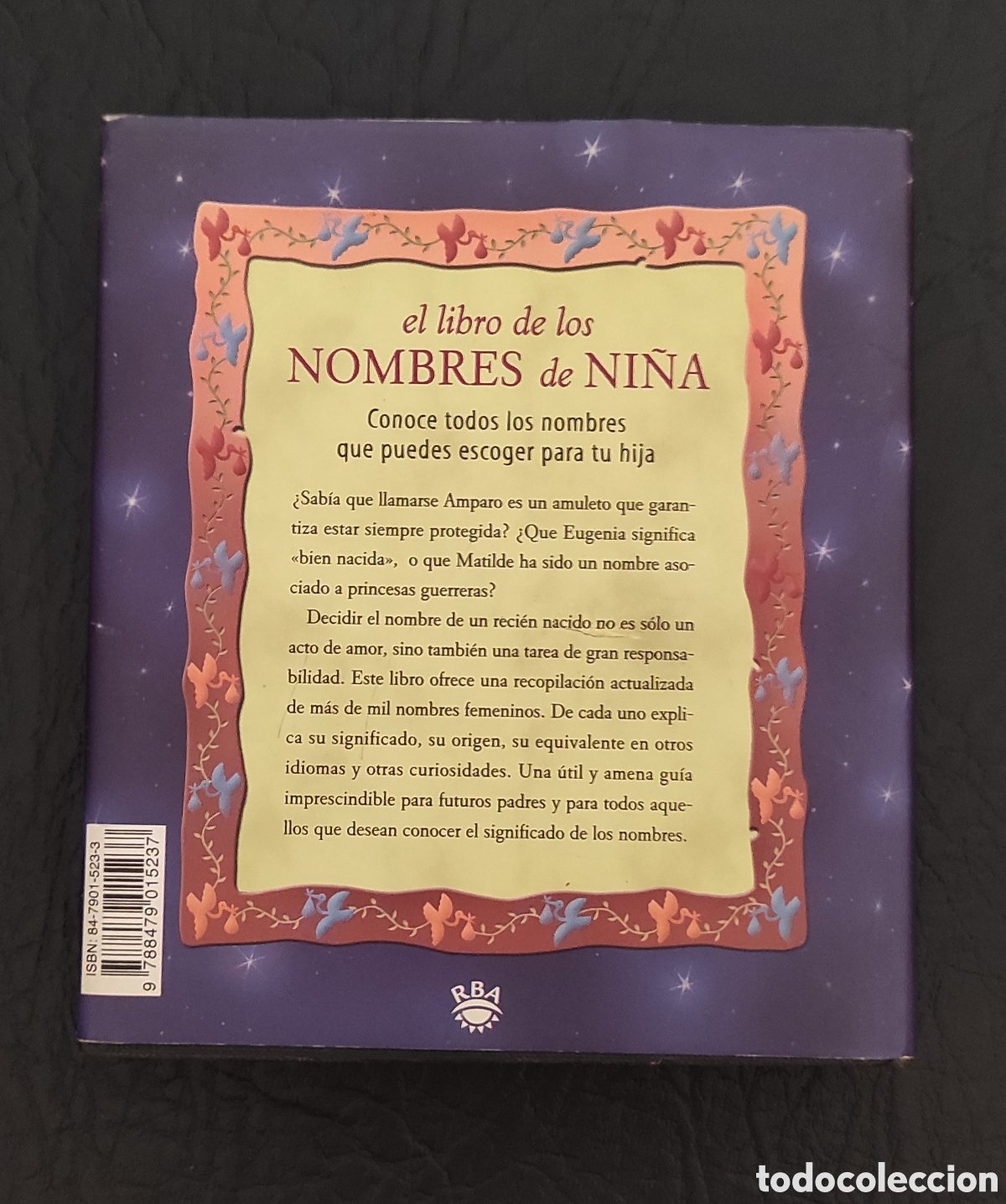 Libros antiguos: El libro de los nombres de ni&ntilde;a - Foto 2