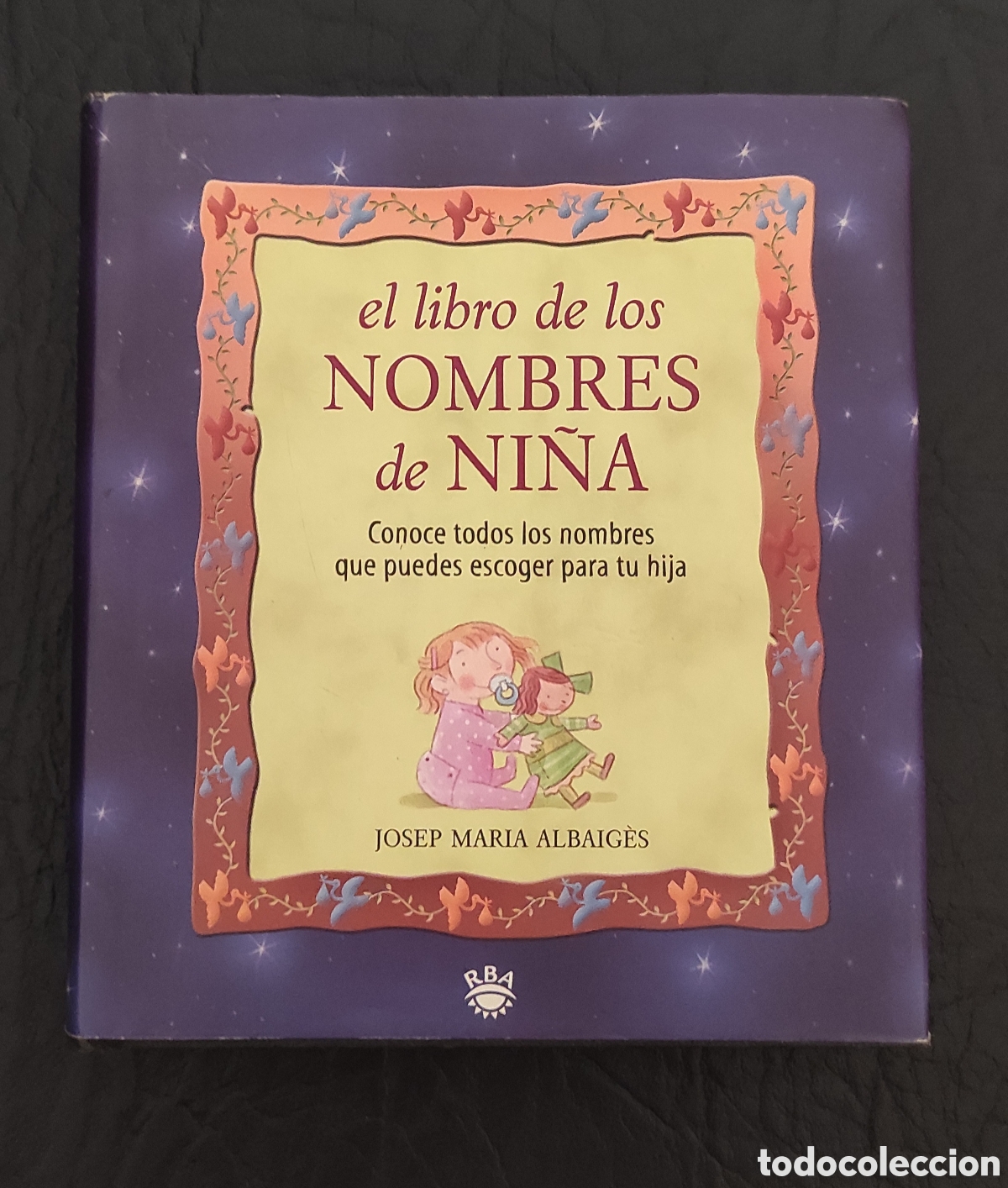 Libros antiguos: El libro de los nombres de ni&ntilde;a - Foto 1