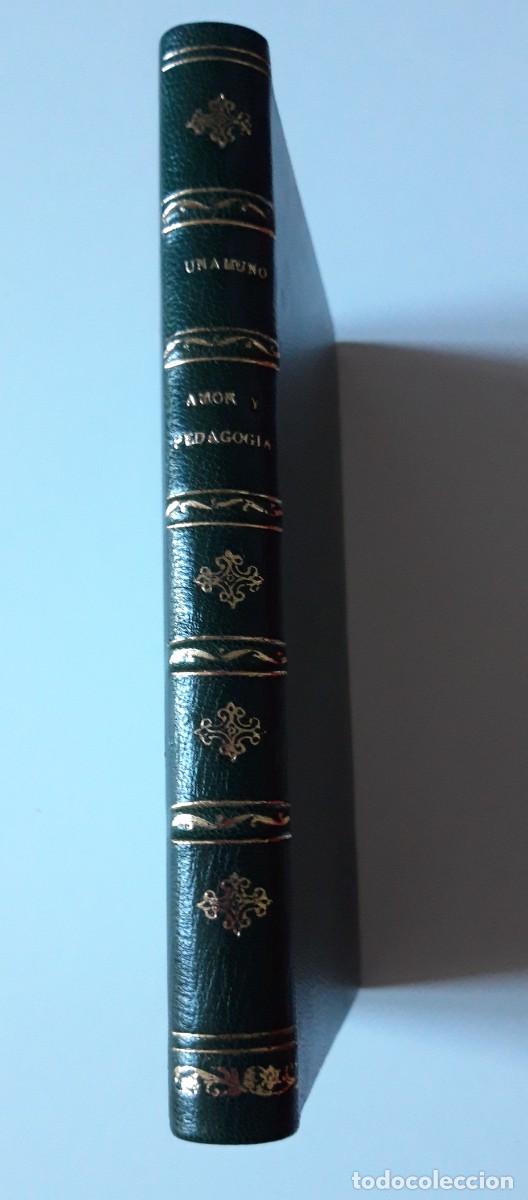 Libros antiguos: Amor y Pedagogia. Unamuno - Foto 2
