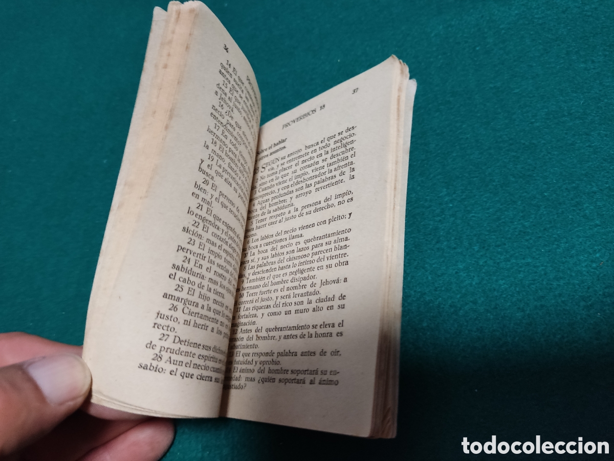Libros antiguos: Librito Los proverbios a&ntilde;o 1935 - Foto 5