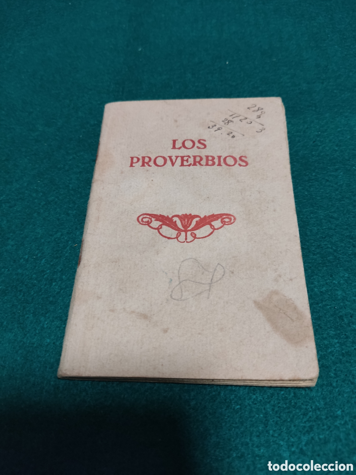 Libros antiguos: Librito Los proverbios a&ntilde;o 1935 - Foto 1