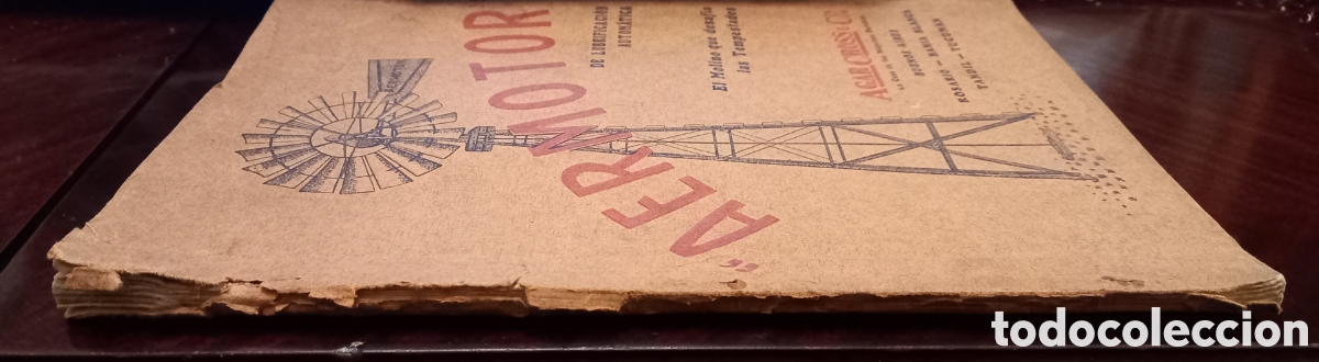 Libros antiguos: Antiguo cat&aacute;logo general ilustrado del &rdquo;Aermotor&rdquo; edici&oacute;n 1916 - Foto 5