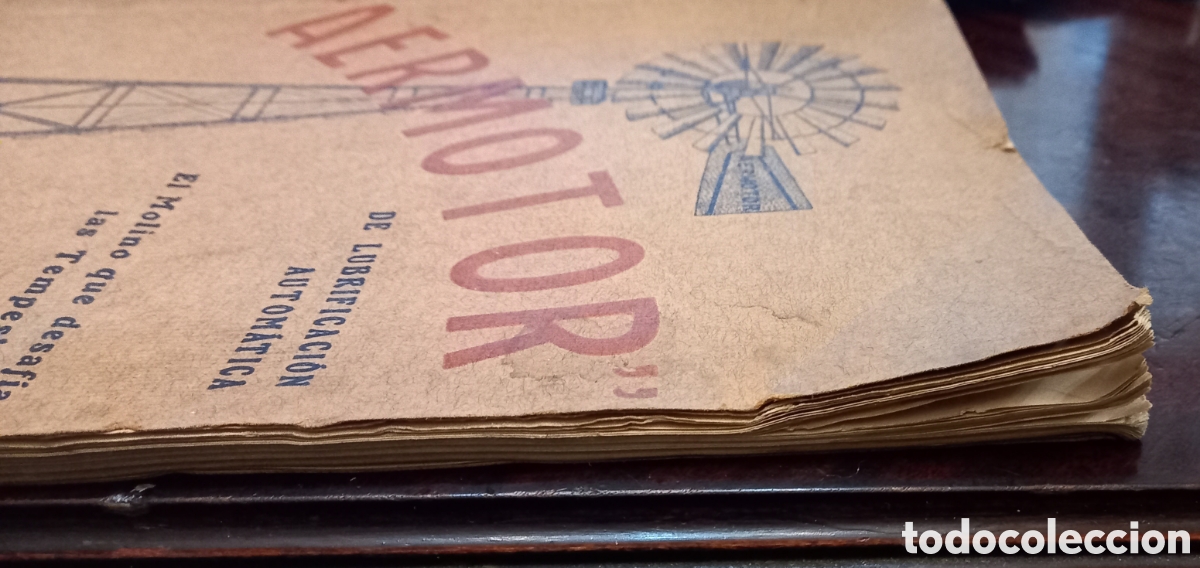 Libros antiguos: Antiguo cat&aacute;logo general ilustrado del &rdquo;Aermotor&rdquo; edici&oacute;n 1916 - Foto 6