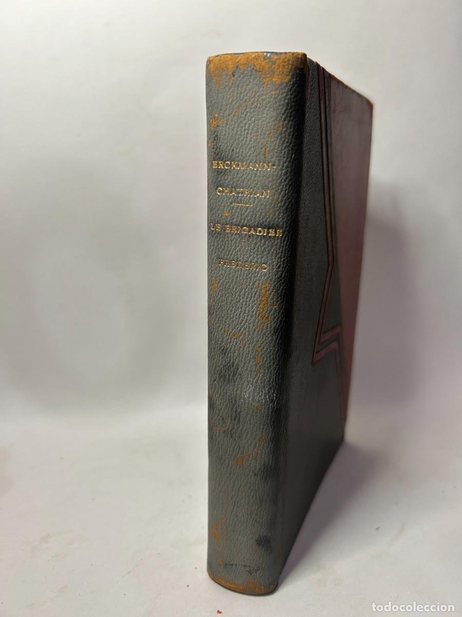 Libros antiguos: ERCKMANN-CHATRIAN - LE BRIGADIER FR&Eacute;D&Eacute;RIC - Foto 3