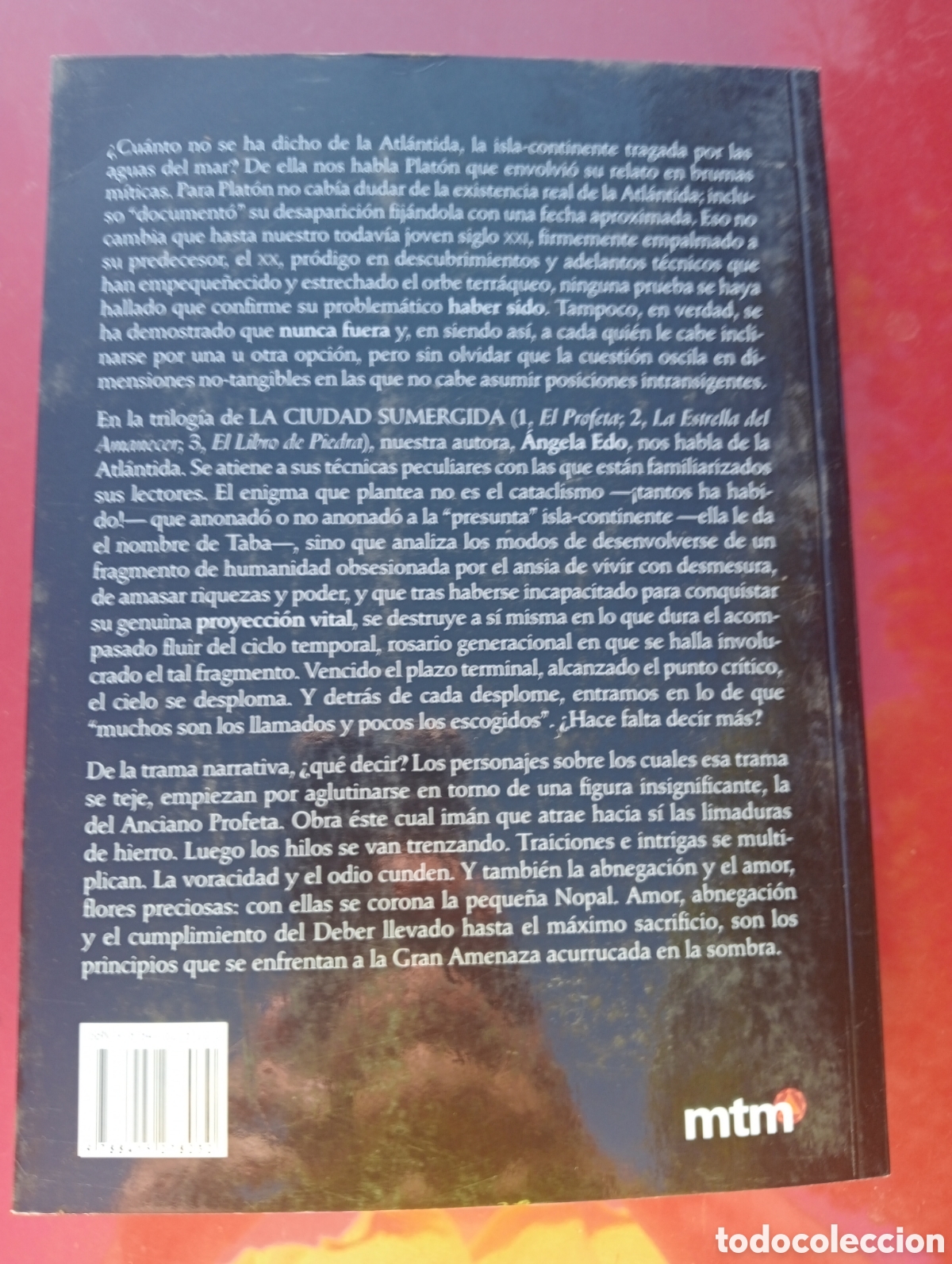 Libros antiguos: La ciudad sumergida. El profeta. Angela edo - Foto 3