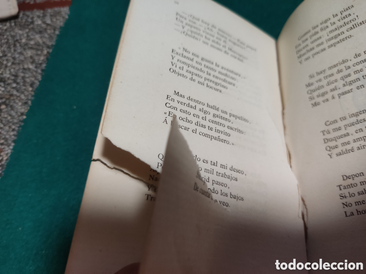 Libros antiguos: Libro antiguo sentir y so&ntilde;ar versos de Enrique de Saavedra 1876 - Foto 7