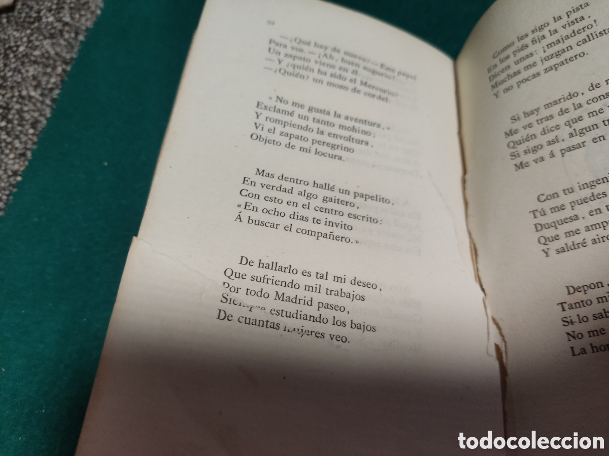 Libros antiguos: Libro antiguo sentir y so&ntilde;ar versos de Enrique de Saavedra 1876 - Foto 8