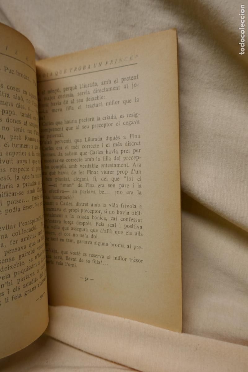 Libros antiguos: CLOVIS EIMERIC : LA NOIA QUE TROB&Agrave; UN PR&Iacute;NCEP - BIBLIOTECA DAMISEL.LA, (EN CATAL&Agrave;) - Foto 8