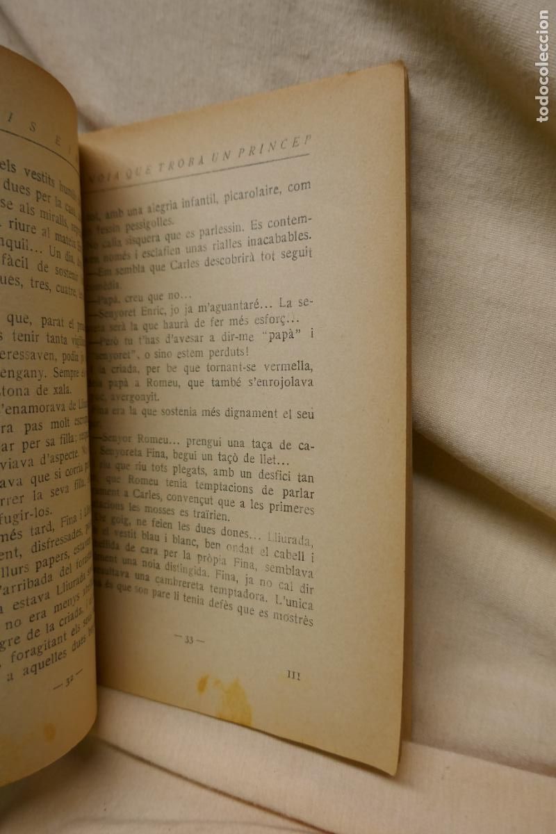 Libros antiguos: CLOVIS EIMERIC : LA NOIA QUE TROB&Agrave; UN PR&Iacute;NCEP - BIBLIOTECA DAMISEL.LA, (EN CATAL&Agrave;) - Foto 9