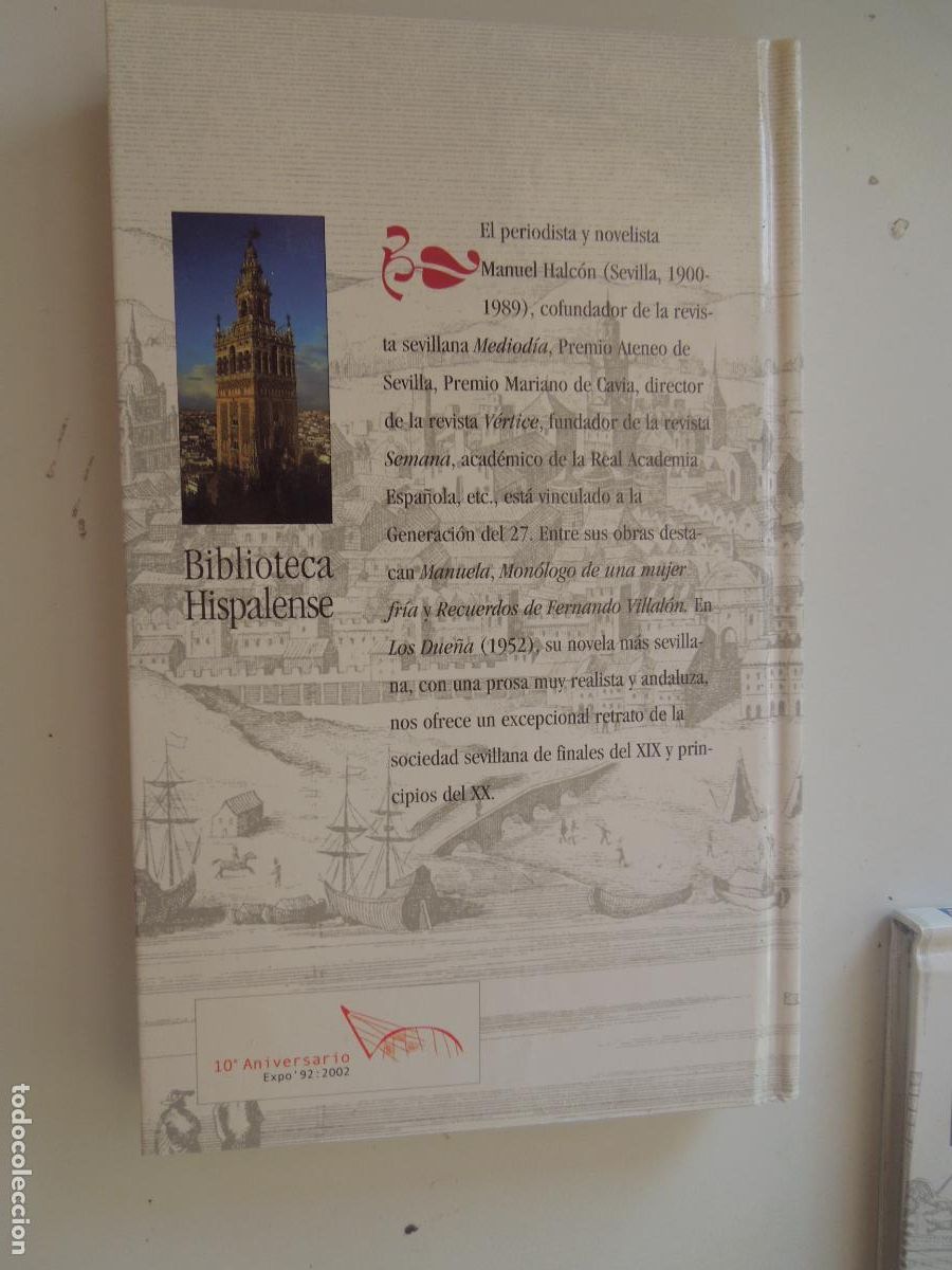 Libros antiguos: LOS DUE&Ntilde;AS - MANUEL HALCON - N&ordm; 30 -BIBLIOTECA HISPALENSE - Foto 2