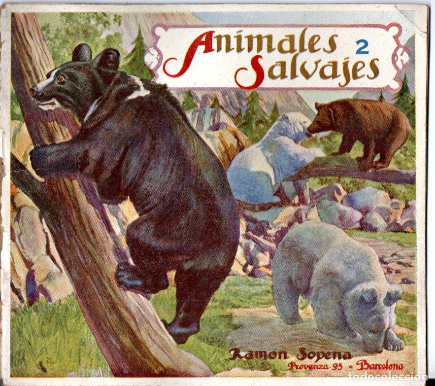 Libros antiguos: ANIMALES SALVAJES 2 SOPENA - Foto 1