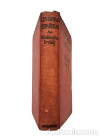 Libros antiguos: LEYENDAS ESPA&Ntilde;OLAS.- WASHINGTON IRVING (1919) - Foto 1