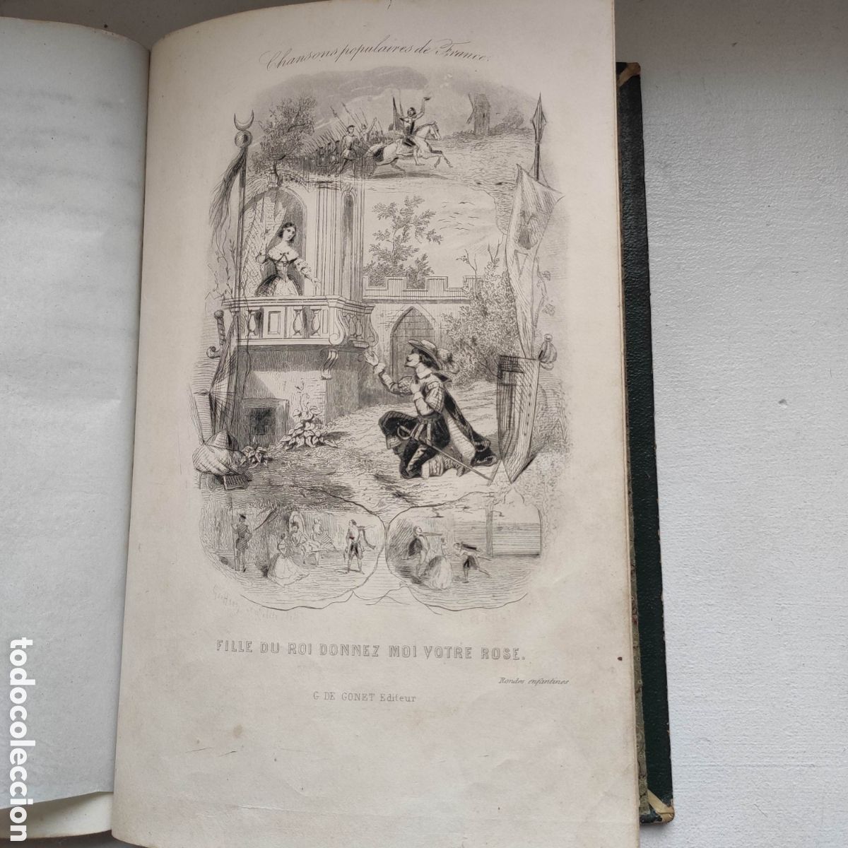 Libros antiguos: CANCIONES Y RONDAS INFANTILES FRANCES - Foto 3