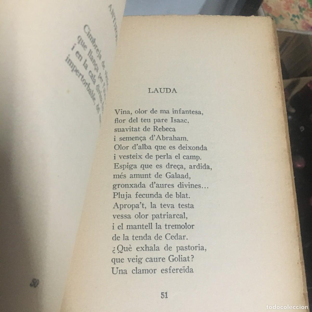 Libros antiguos: RIBOT, Pere.- - Laetare. (Poemes). - Foto 4