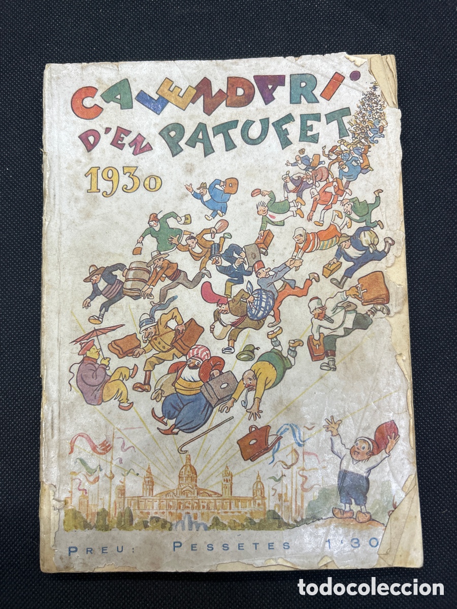 Libros antiguos: Calendari den Patufet, 1930 - Foto 1