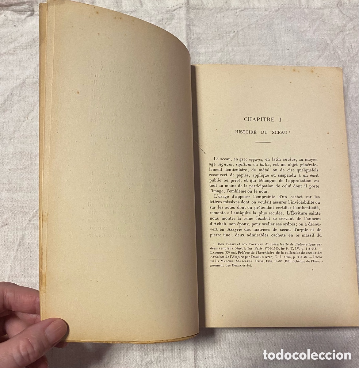 Libros antiguos: Manuel de Sigillograhie Fran&ccedil;aise - Foto 4