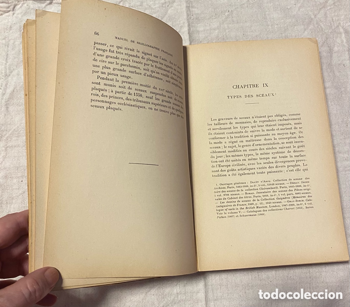 Libros antiguos: Manuel de Sigillograhie Fran&ccedil;aise - Foto 6