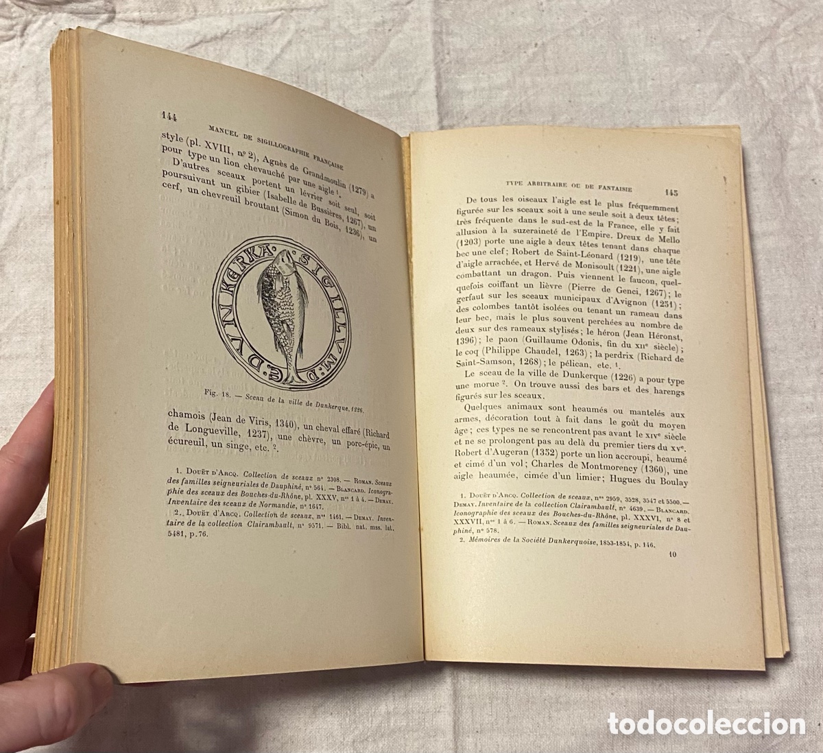Libros antiguos: Manuel de Sigillograhie Fran&ccedil;aise - Foto 7
