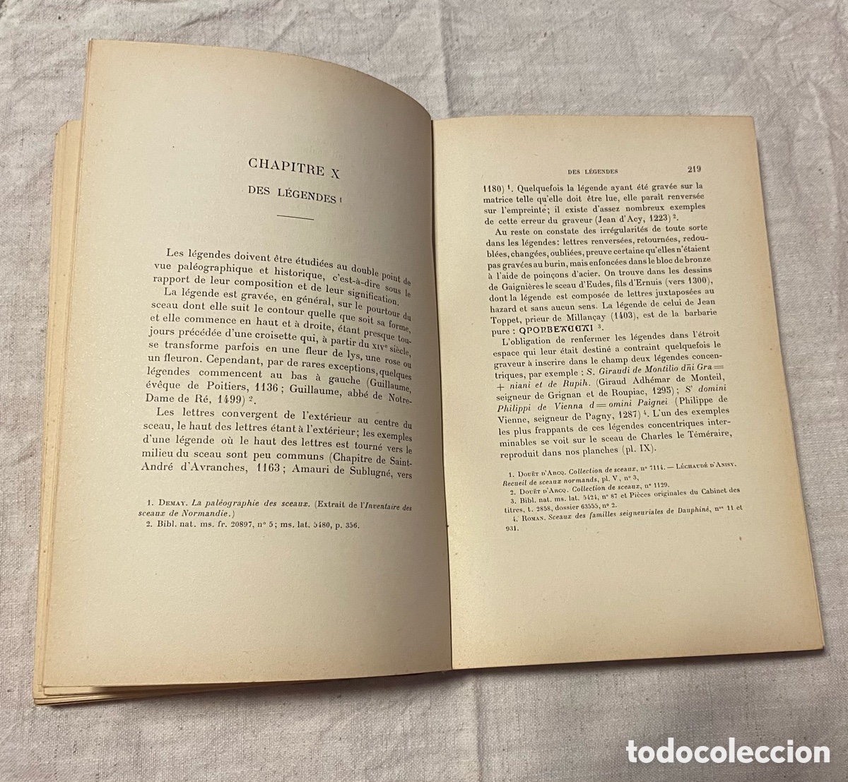 Libros antiguos: Manuel de Sigillograhie Fran&ccedil;aise - Foto 8