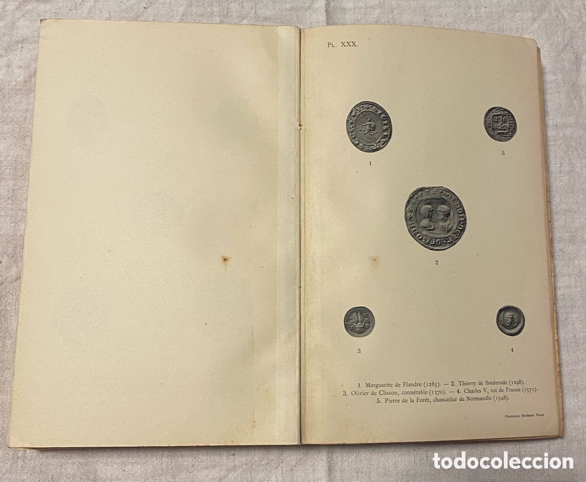 Libros antiguos: Manuel de Sigillograhie Fran&ccedil;aise - Foto 11