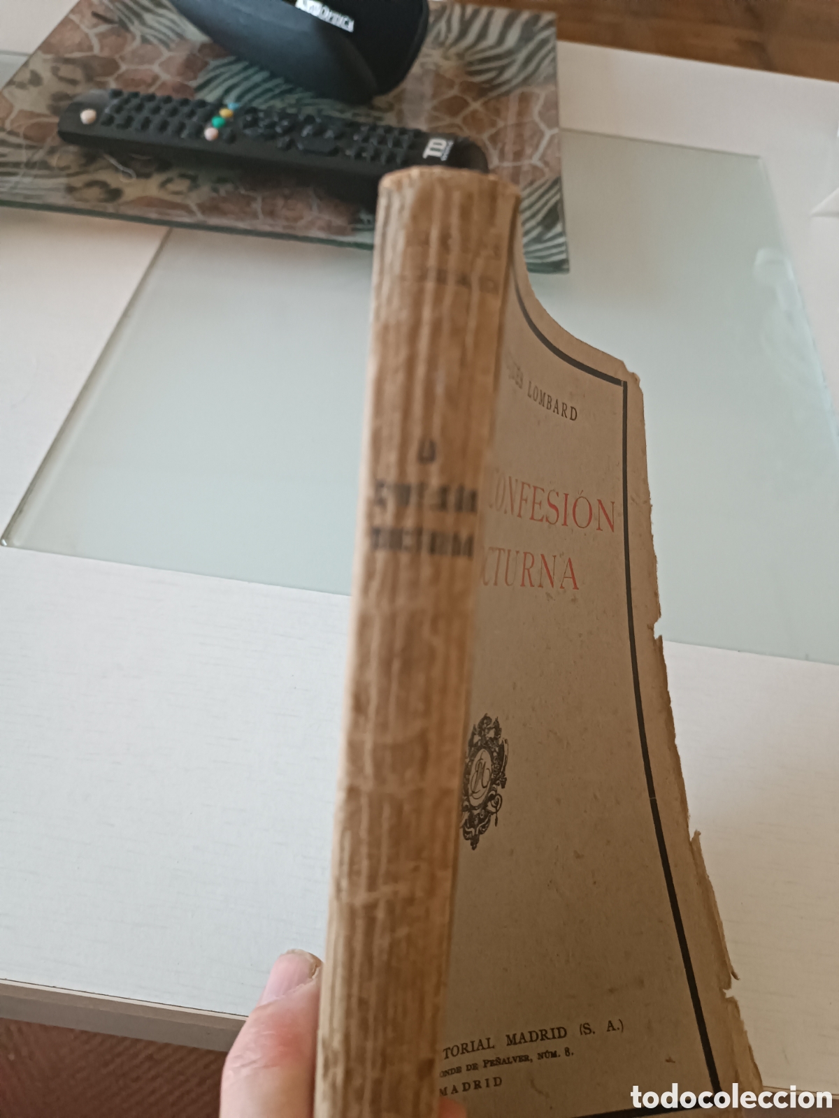 Libros antiguos: La confesi&oacute;n Nocturna. Jacques Lombard. - Foto 2