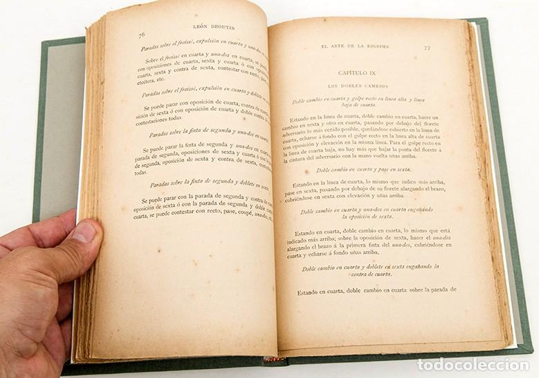 Libros antiguos: EL ARTE DE LA ESGRIMA - LEON BROUTIN - 1893 - Foto 5