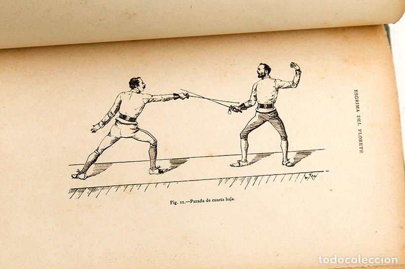 Libros antiguos: EL ARTE DE LA ESGRIMA - LEON BROUTIN - 1893 - Foto 7