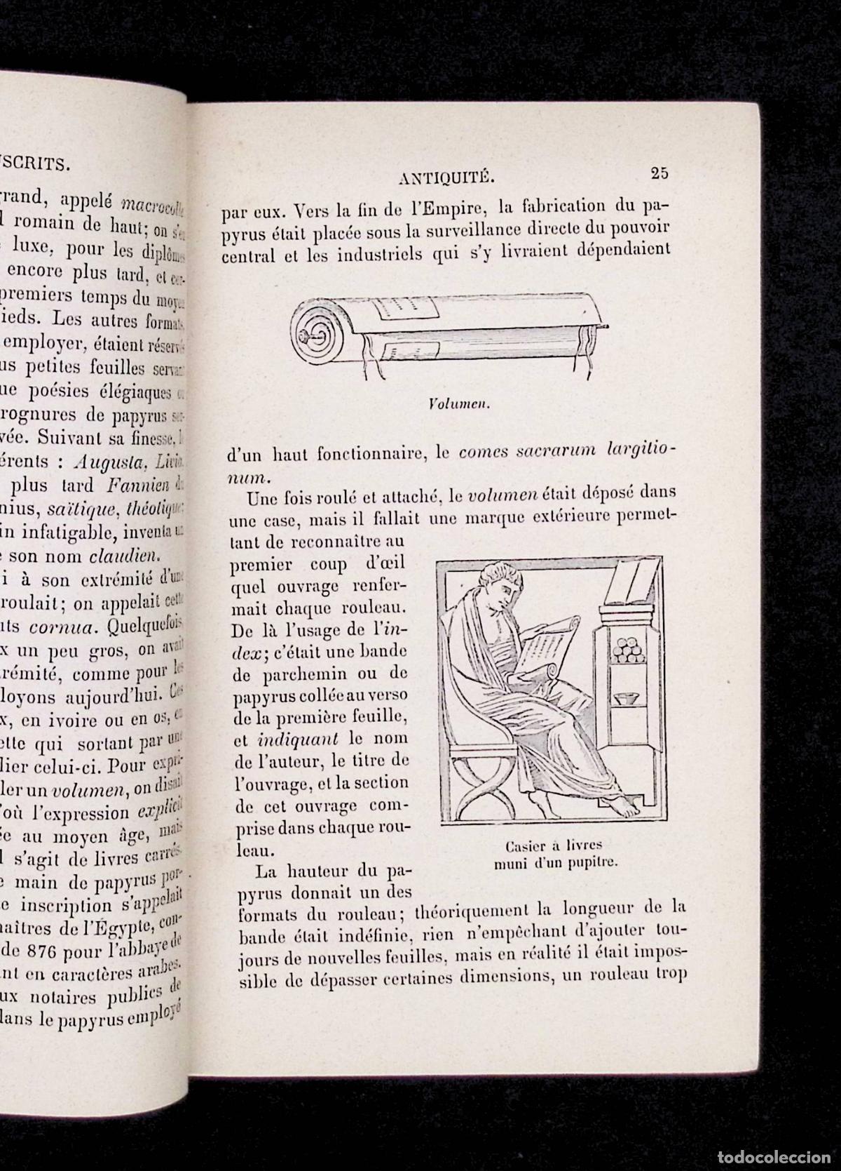 Libros antiguos: LES MANUSCRITS ET LES MINIATURES. - MOLINIER, Auguste. - Foto 4