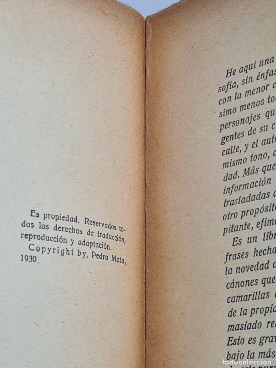 Libros antiguos: Chamber&iacute; - Pedro Mata 1930 Primera Edici&oacute;n - Foto 10