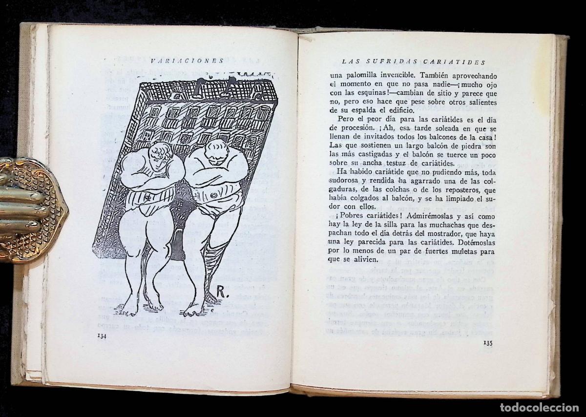 Libros antiguos: VARIACIONES. - G&Oacute;MEZ DE LA SERNA, Ram&oacute;n. - Foto 4