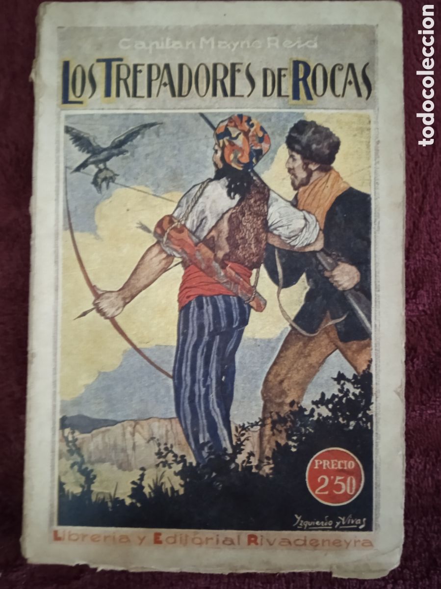 Libros antiguos: LOS TREPADORES DE ROCAS. / CAPITAN MAYNE-REID - Foto 1