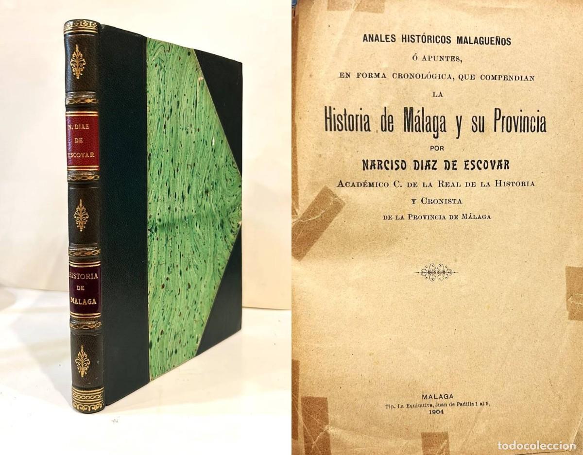 Libros antiguos: D&Iacute;AZ DE ESCOVAR, Narciso. - Foto 1