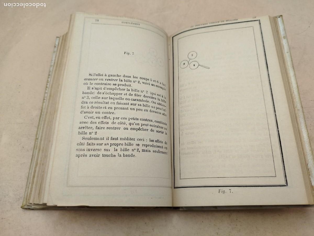 Libros antiguos: LE BILLARD MANGIN 1881 - Foto 9