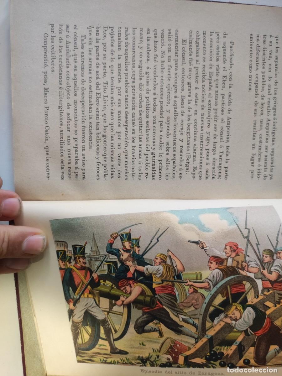 Libros antiguos: A. Opisso. Elementos de Historia de Espa&ntilde;a. Tomo I. - Foto 5