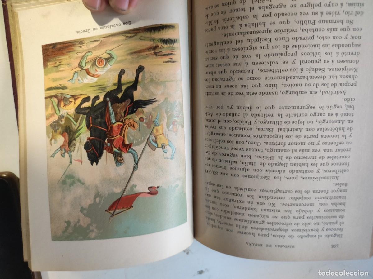 Libros antiguos: A. Opisso. Elementos de Historia de Espa&ntilde;a. Tomo I. - Foto 6