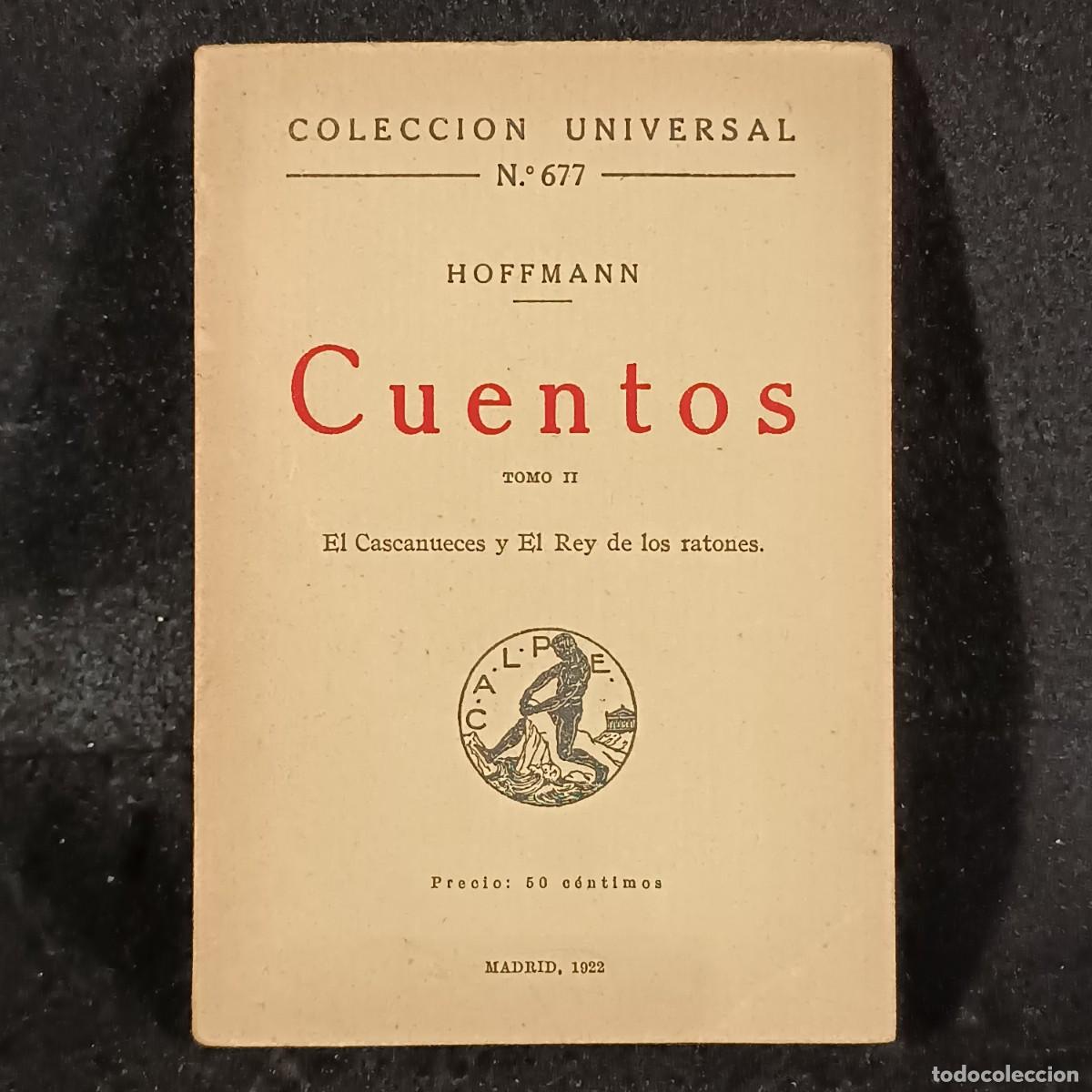 Libros antiguos: CUENTOS - TOMO 2 - N&ordm; 677 - HOFFMANN - COLECCI&Oacute;N UNIVERSAL - 1922 / 438 - Foto 1