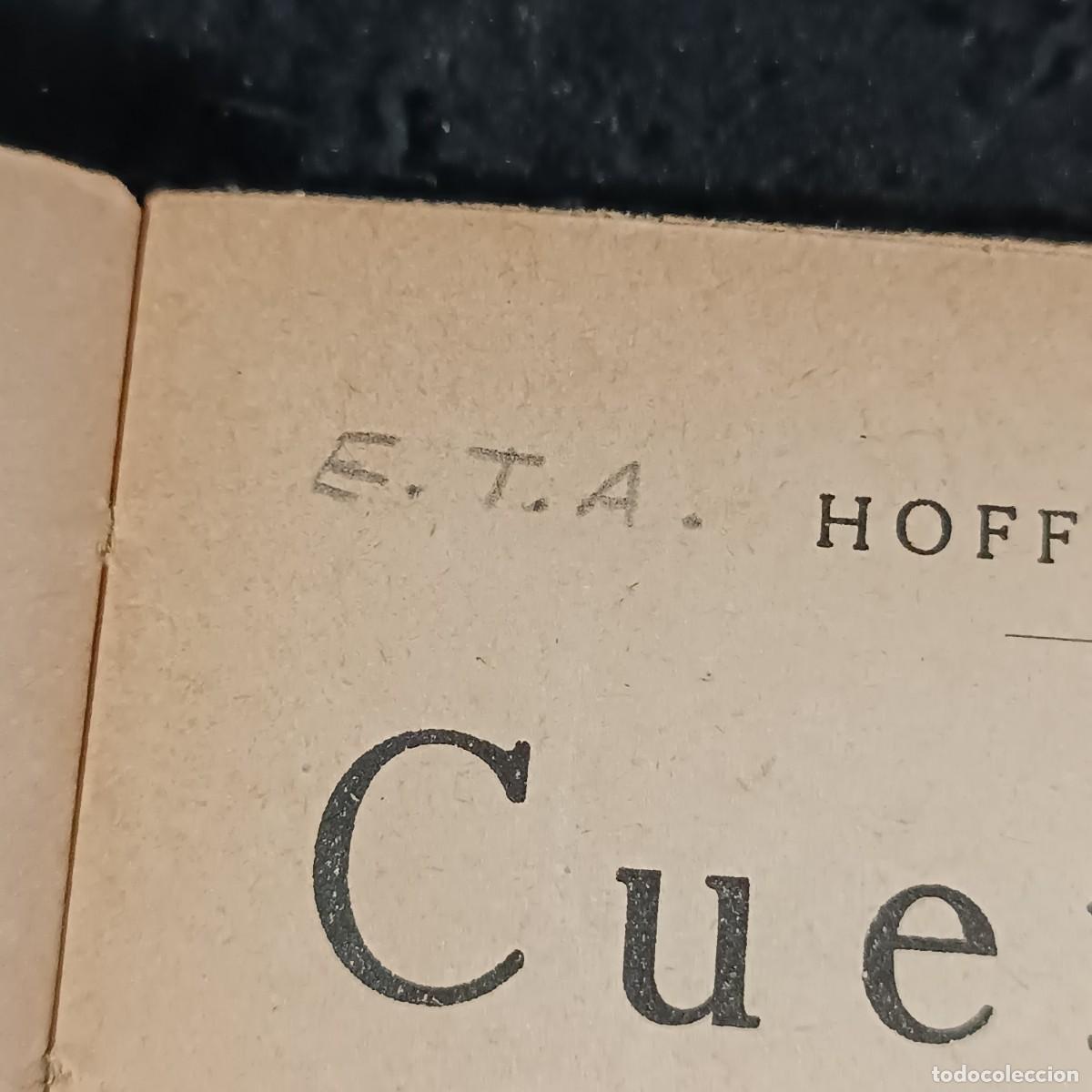 Libros antiguos: CUENTOS - TOMO 2 - N&ordm; 677 - HOFFMANN - COLECCI&Oacute;N UNIVERSAL - 1922 / 438 - Foto 6
