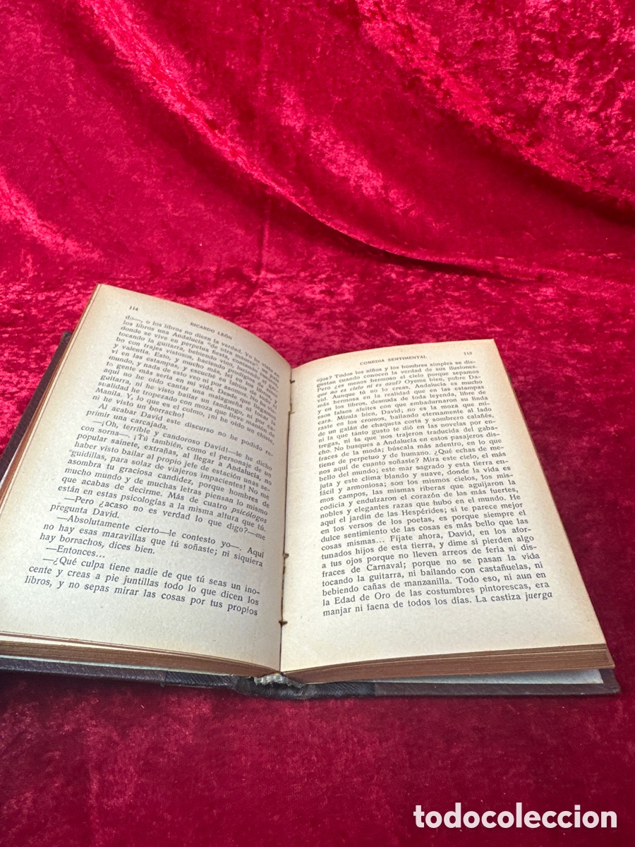 Libros antiguos: L-826. COMEDIA SENTIMENTAL. RICARDO LEON. A&Ntilde;O 1939. - Foto 4