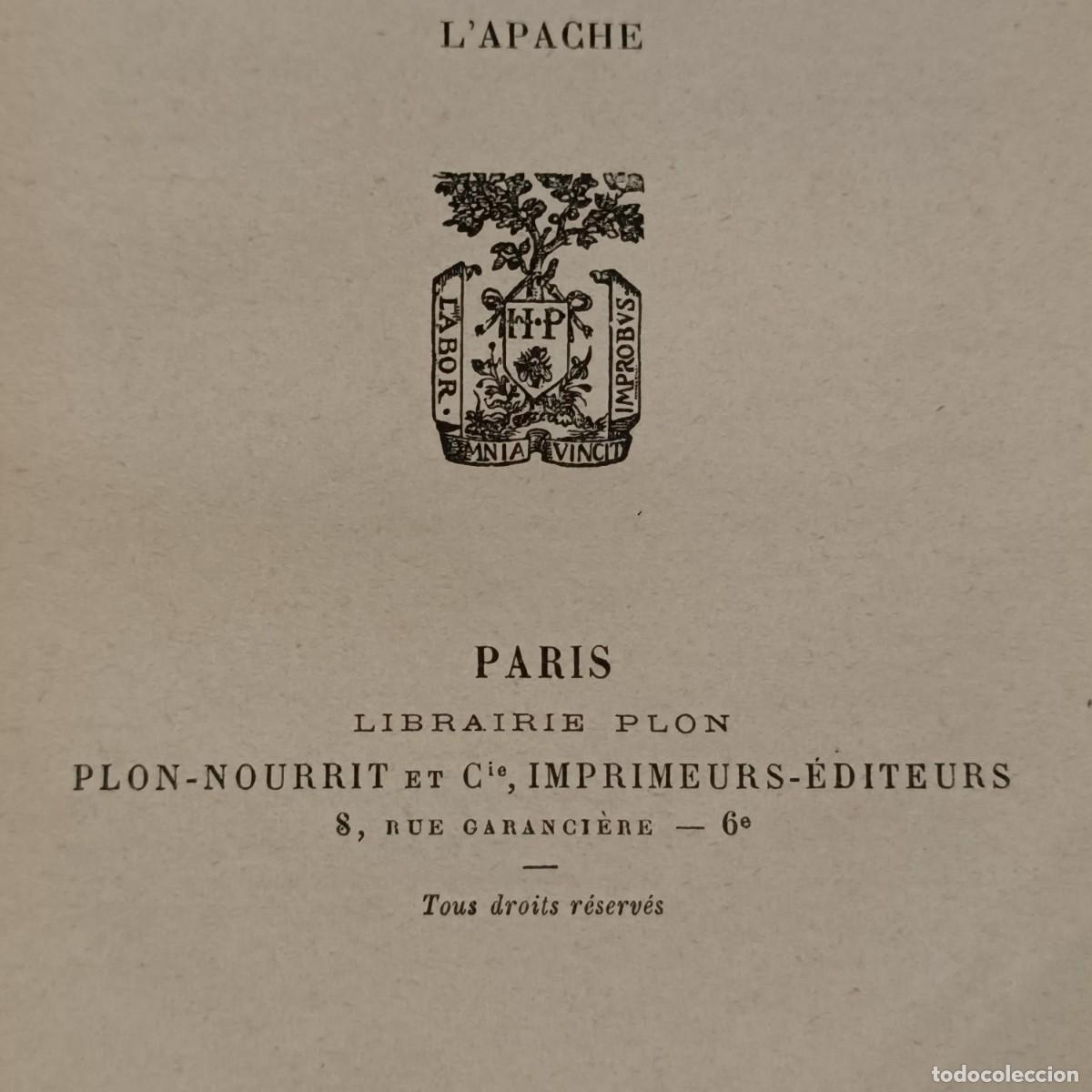 Libros antiguos: LE JUSTICIER - PAUL BOURGET - LIBRAIRIE PLON - 1919 / 483 - Foto 4
