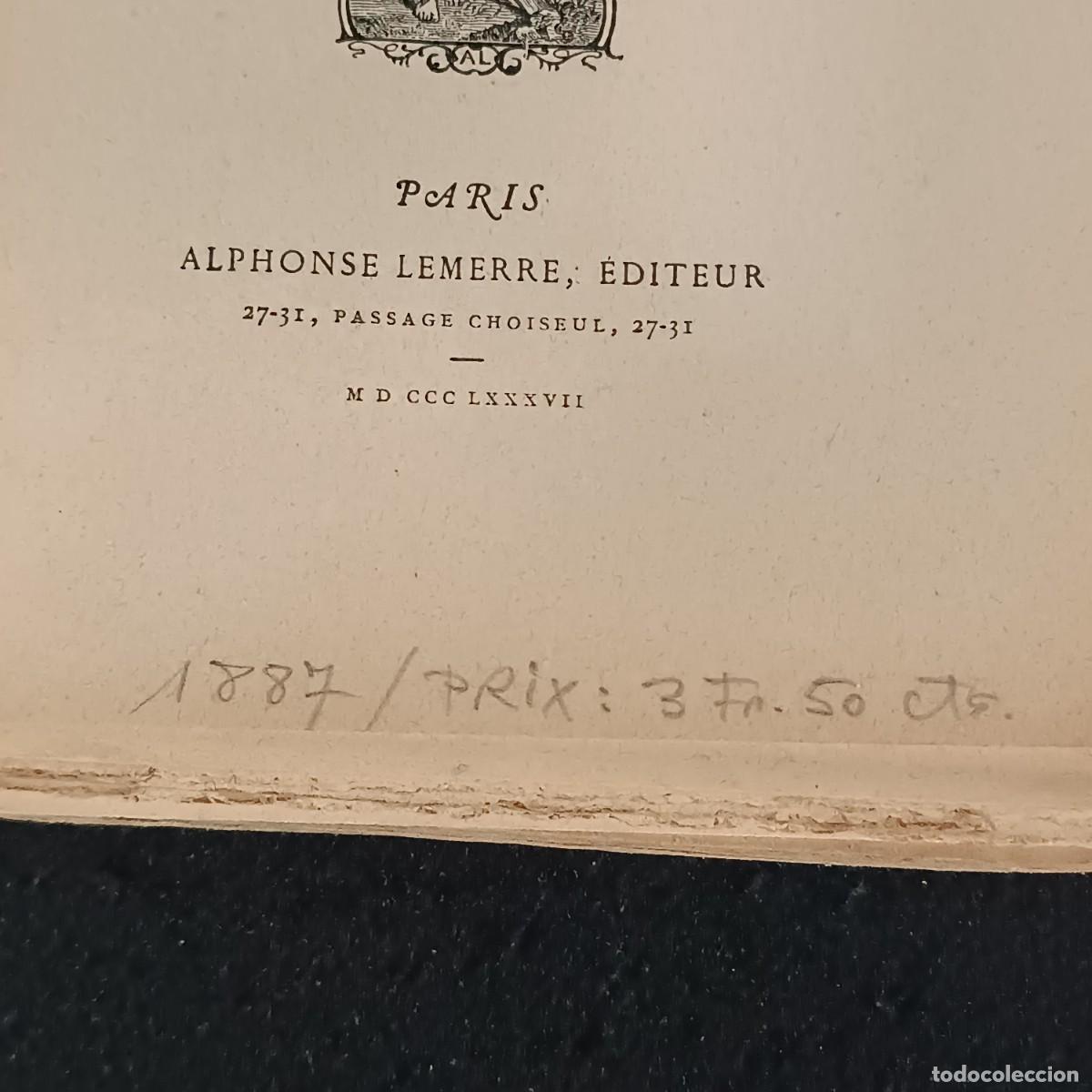 Libros antiguos: ANDR&Eacute; CORN&Eacute;LIS - PAUL BOURGET - ALPHONSE LEMERE &Eacute;DITEUR - 1887 / 487 - Foto 6