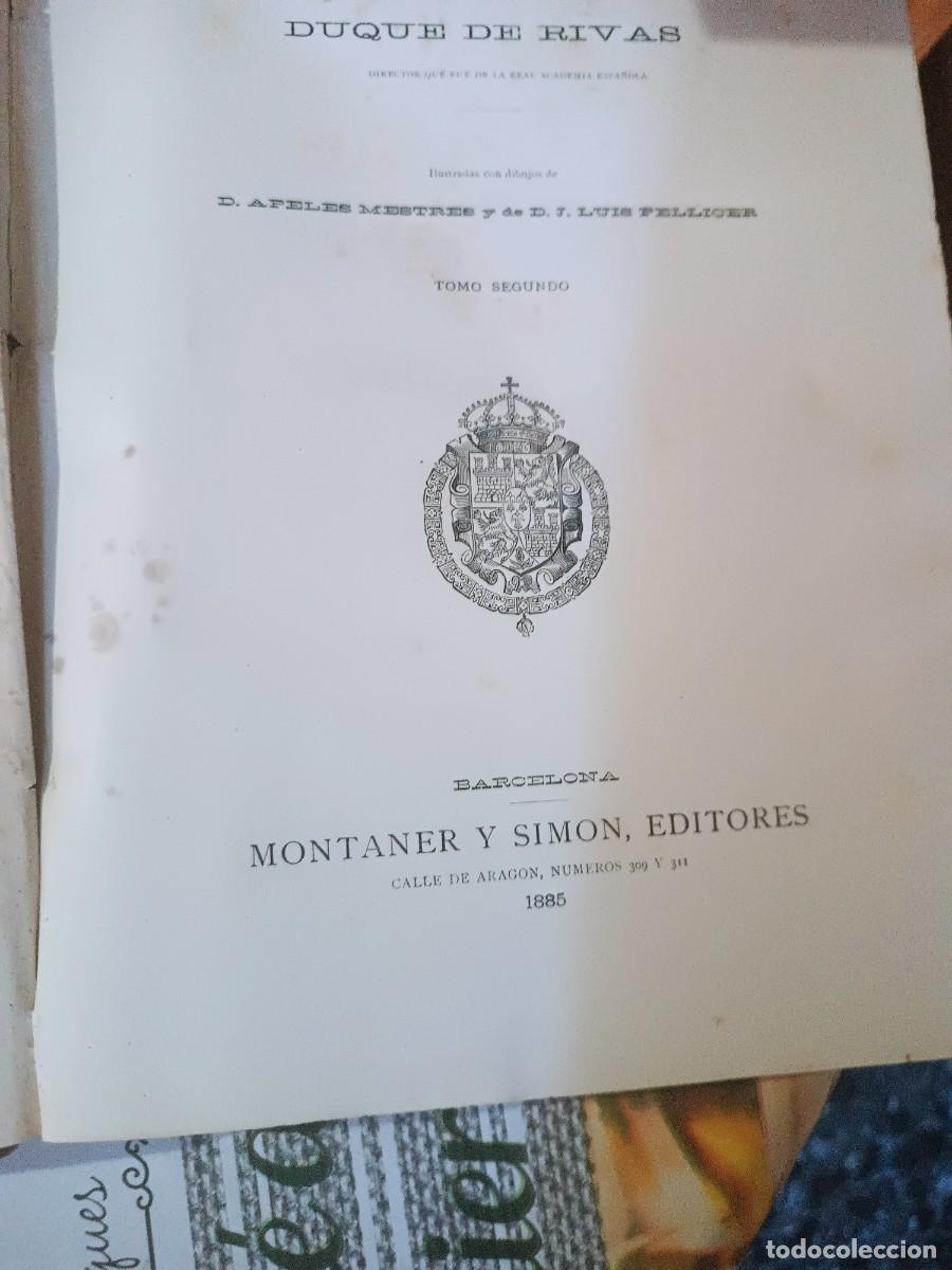 Libros antiguos: Obras del D. Angel de Saavedra Duque de Rivas - Foto 1