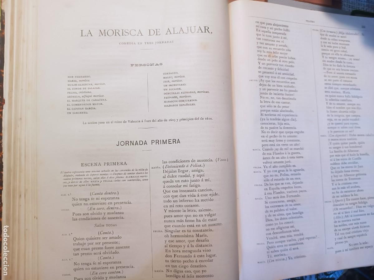Libros antiguos: Obras del D. Angel de Saavedra Duque de Rivas - Foto 5