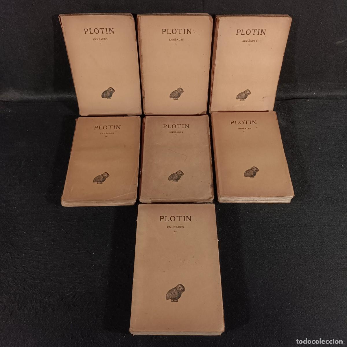 Libros antiguos: PLOTIN - ENN&Eacute;ADES - TOMO 1 AL 6 - SOCI&Eacute;T&Eacute; D&Eacute;DITION - 1924 / 631 - Foto 1