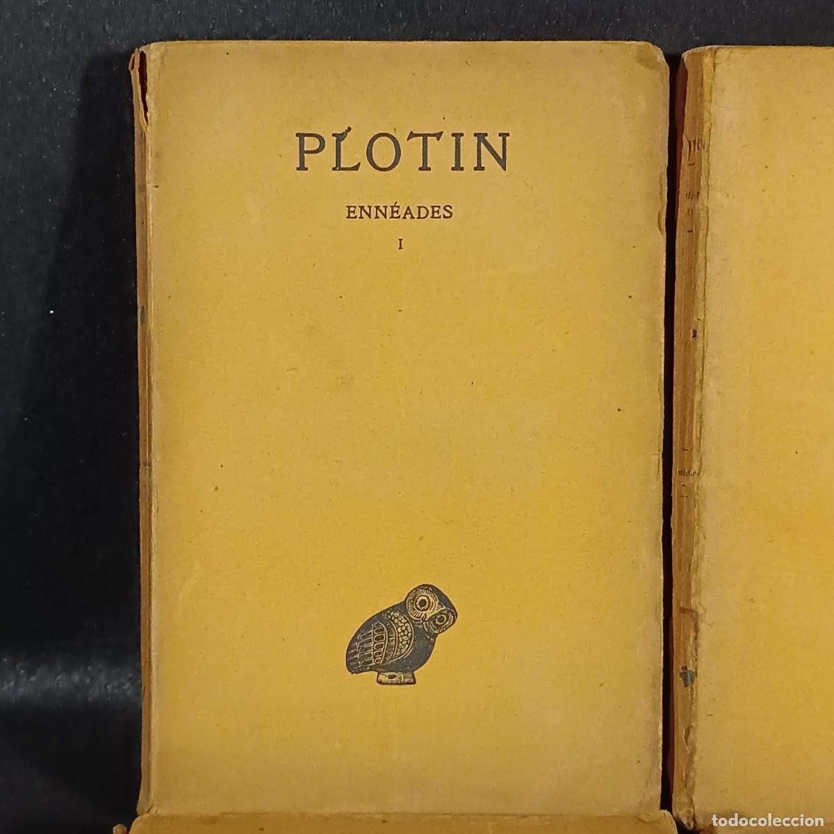 Libros antiguos: PLOTIN - ENN&Eacute;ADES - TOMO 1 AL 6 - SOCI&Eacute;T&Eacute; D&Eacute;DITION - 1924 / 631 - Foto 2