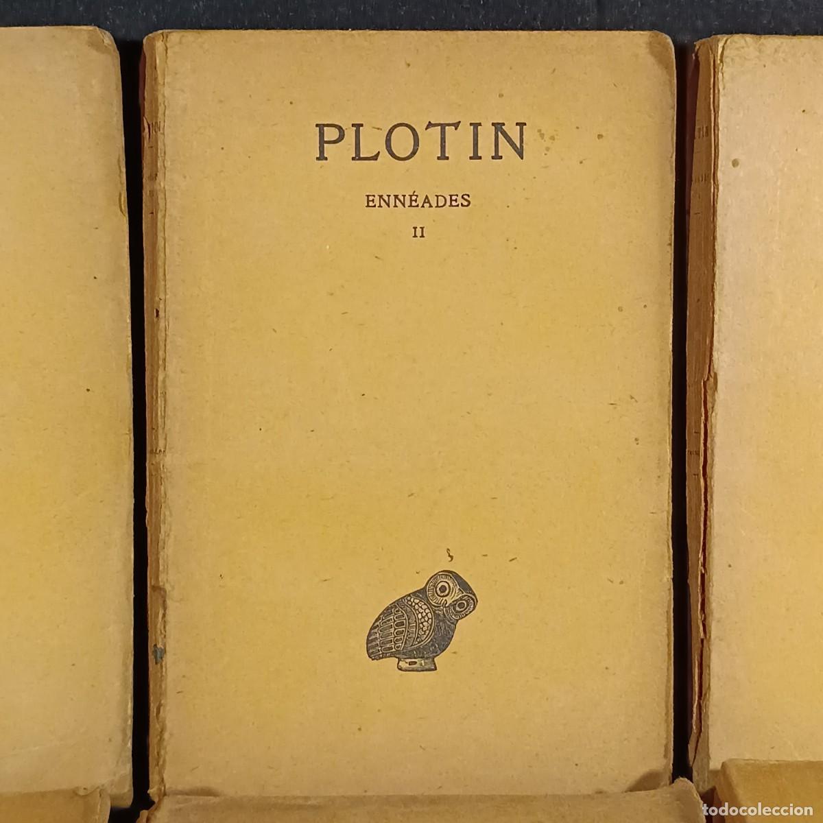 Libros antiguos: PLOTIN - ENN&Eacute;ADES - TOMO 1 AL 6 - SOCI&Eacute;T&Eacute; D&Eacute;DITION - 1924 / 631 - Foto 3