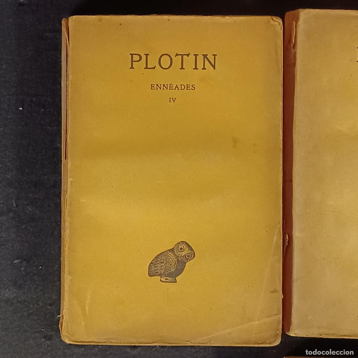 Libros antiguos: PLOTIN - ENN&Eacute;ADES - TOMO 1 AL 6 - SOCI&Eacute;T&Eacute; D&Eacute;DITION - 1924 / 631 - Foto 5