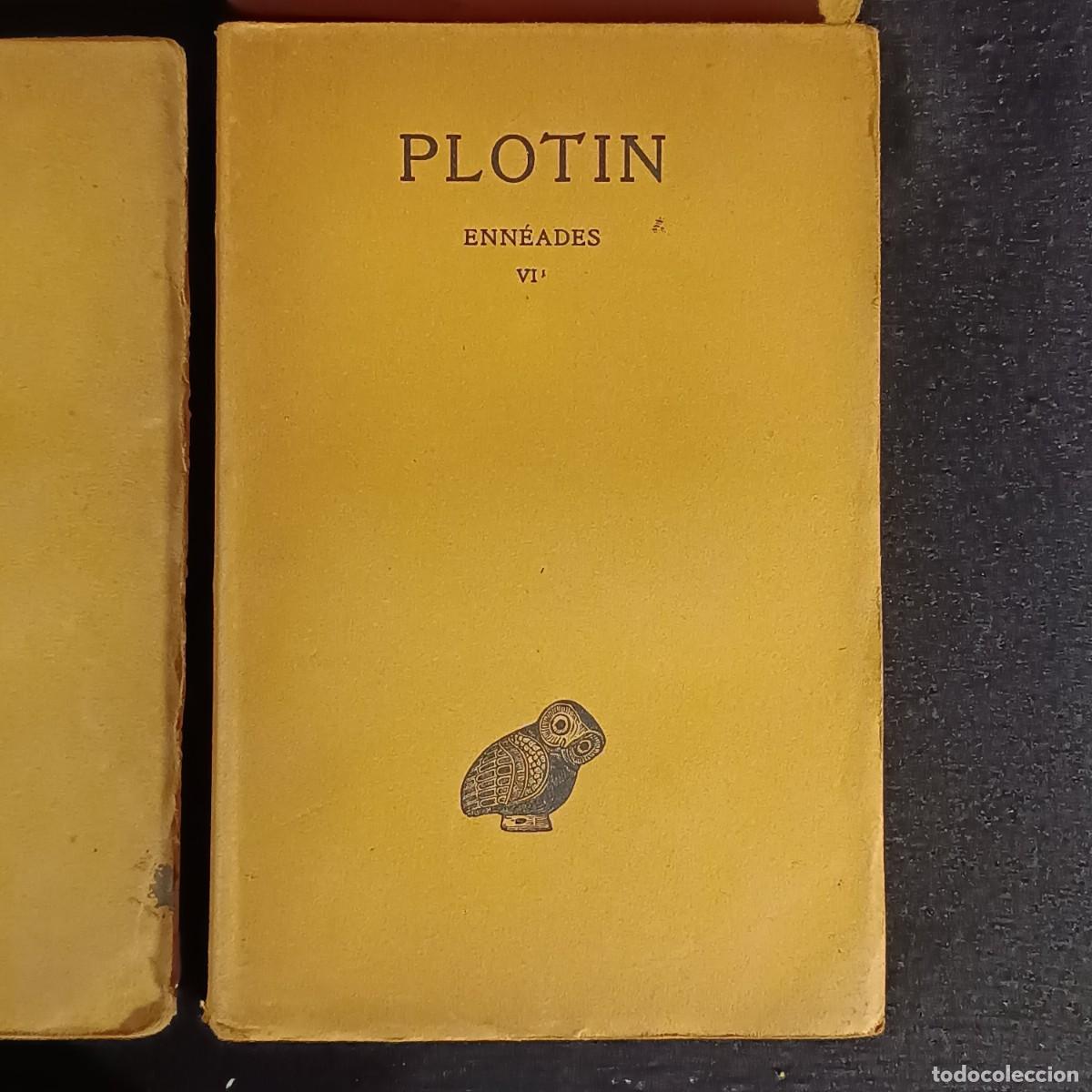 Libros antiguos: PLOTIN - ENN&Eacute;ADES - TOMO 1 AL 6 - SOCI&Eacute;T&Eacute; D&Eacute;DITION - 1924 / 631 - Foto 7